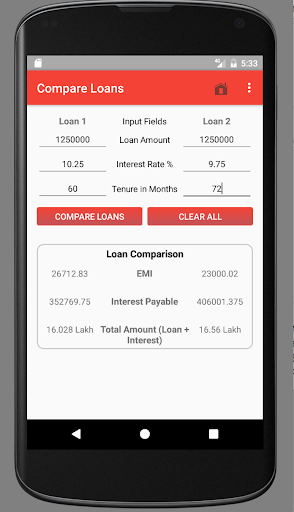 EMI Loan Calculator
