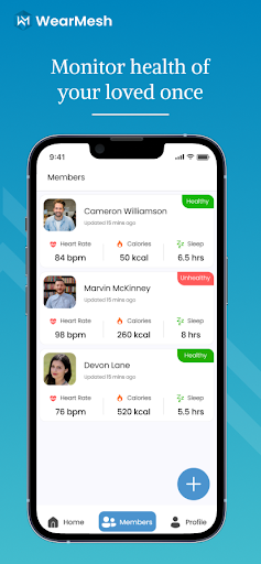 WearMesh - Watch Screen 2
