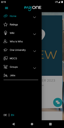 myOne Screen 2