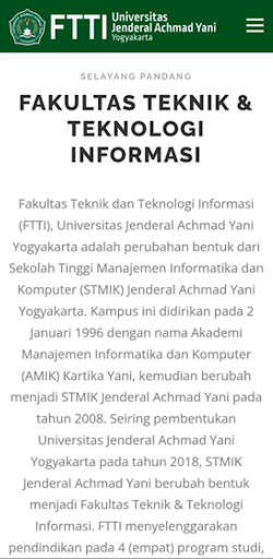 FTTI UNJAYA Screen 2