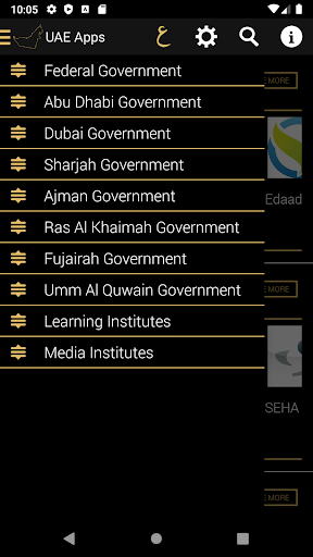 UAE Government Apps Screen 3
