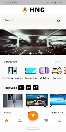 Android application HNC screenshort