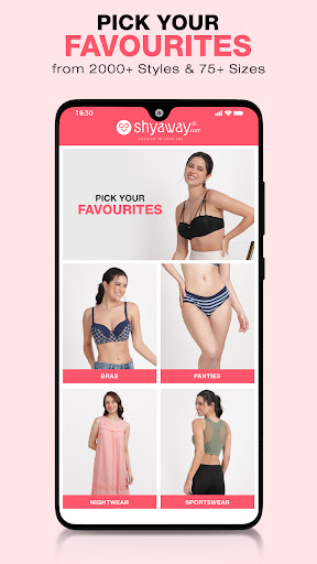 Shyaway: Lingerie Shopping App Screen 3