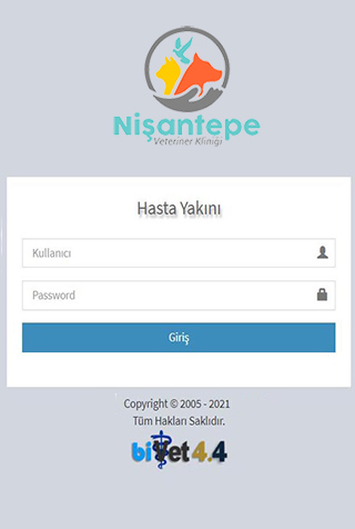 Android application Nişantepe Veteriner Kliniği screenshort