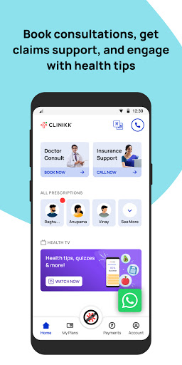 Clinikk - Zero medical bills Screen 2