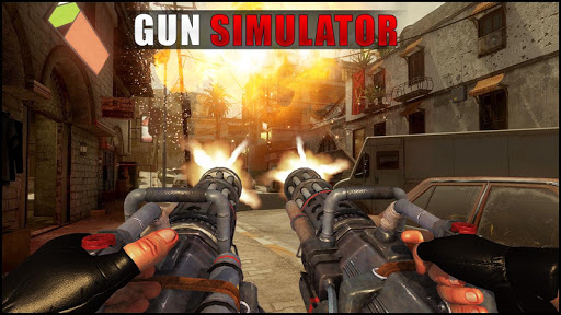 Gun simulator : War Guns Game Simulation Shooter  screenshots 1