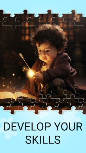 Android application Toddler Games Jigsaw Puzzles screenshort