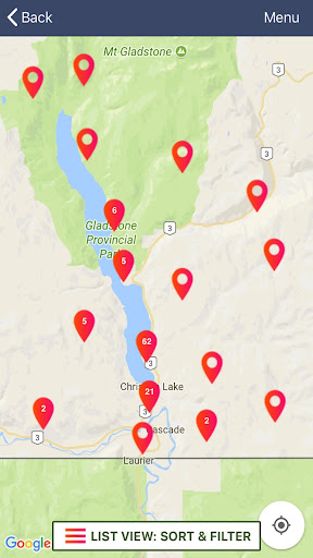 Christina Lake Insider Screen 2