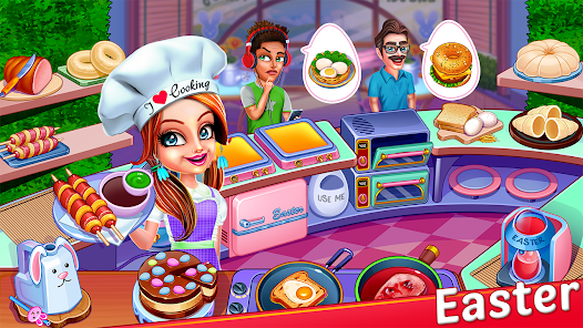 Cooking Express Cooking Games 3.1.8 APK + Mod (Unlimited money) إلى عن على ذكري المظهر