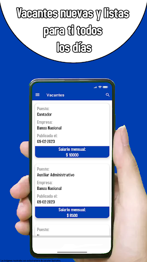 Android application Tu Chamba Empleos Lázaro screenshort