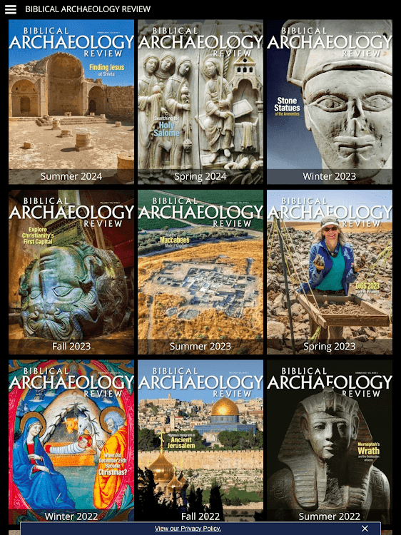 Biblical Archaeology Review - 7.1.3 - (Android)