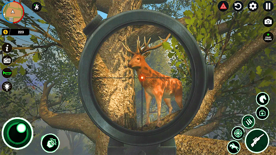 Animais Sniper 3D Caca jogo