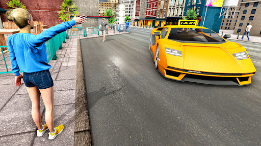 Prado Car Parking: Taxi Games Screen 2