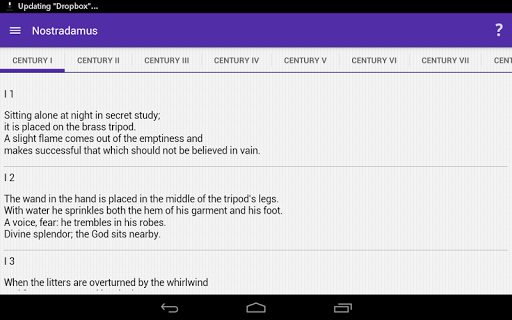 Nostradamus the Prophet Screen 2