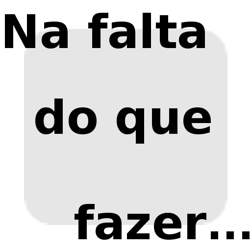 Na Falta do que Fazer logo