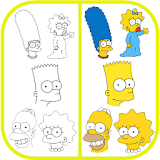 How To Draw The Simpsons icon