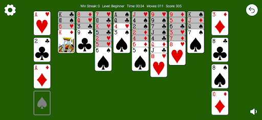 FreeCell Champion Screen 2