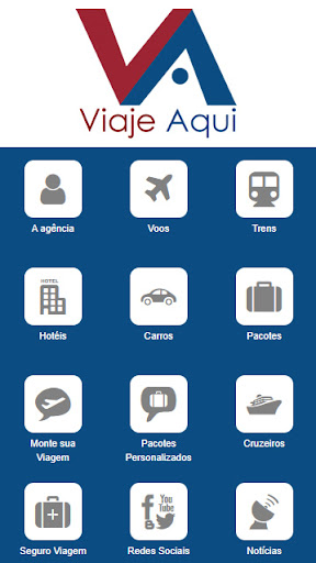 Android application Viaje Aqui Turismo screenshort