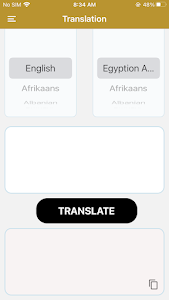 English to Egyptian Arabic Unknown