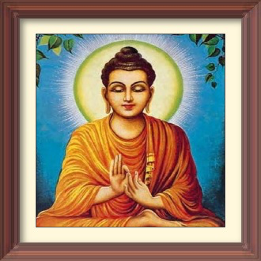 buddha chanting and other logo