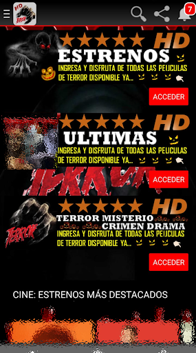 Peliculas de Terror Online HD