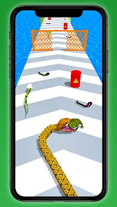 Snake Run Worm Eater Race