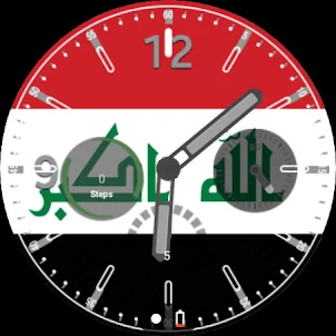 Iraq Flag Watchface