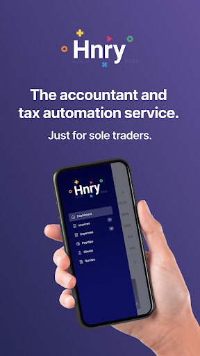 Android application Hnry screenshort