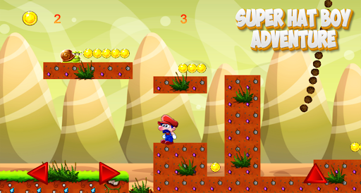Android application Super Hat Boy Adventure screenshort