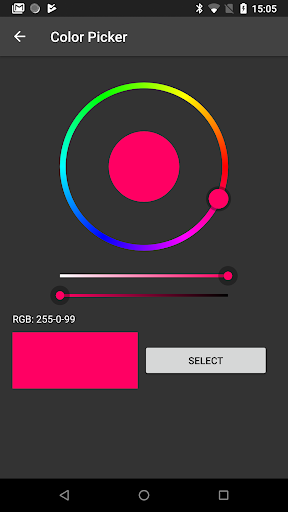 Bluefruit Connect Screen 3