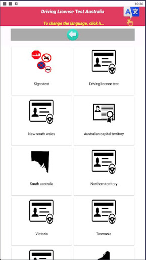 Driving License Test Australia Screen 2