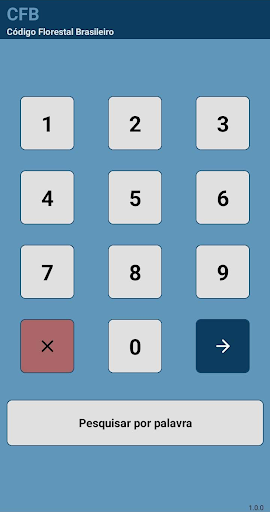 Android application Código Florestal Brasileiro screenshort