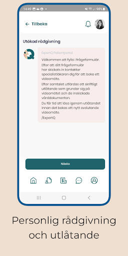 ExpertQ Screen 3