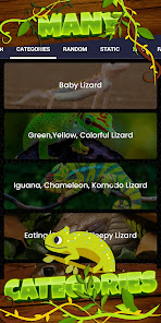 Screenshot 5 fondo de pantalla de lagarto android