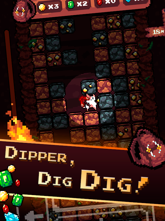 Deep Dig Dipper: Tap Tap Miner - 1.6 - (Android)