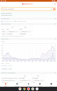 WolframAlpha Classic Bildschirmfoto