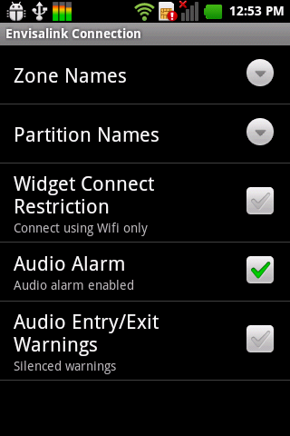 DSC Security Keypad Screen 3