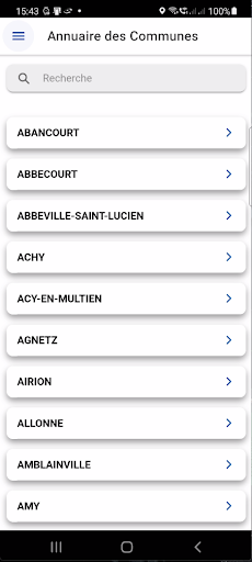 Union des Maires de lOise Screen 2