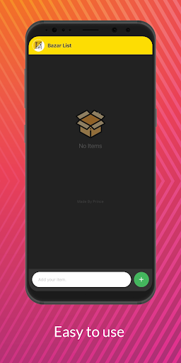 Bazar List Screen 2