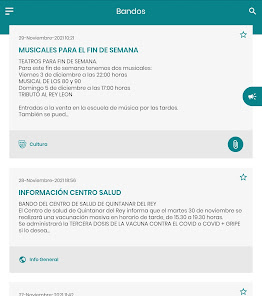 Screenshot 3 Quintanar del Rey Informa android