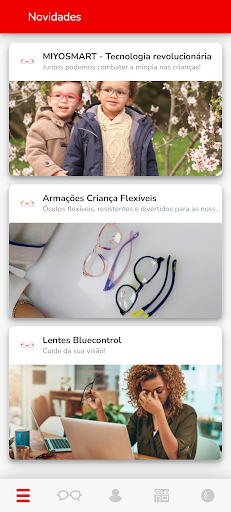 Android application Fábrica dos Óculos do Seixal screenshort