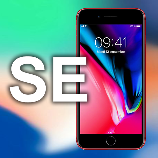 iPhone SE iOS Launcher 2024 logo