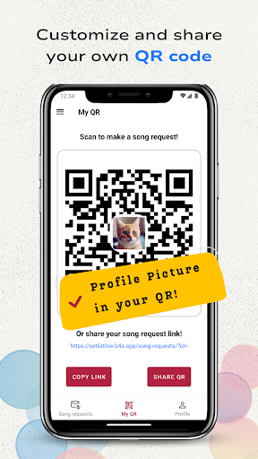 Song Request App - SetlistLive Screen 3