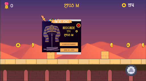 Android application Pedro Infinity Run screenshort