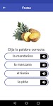 screenshot of Spanish For Kids