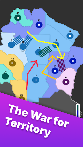 Android application Tactics io: territory games screenshort