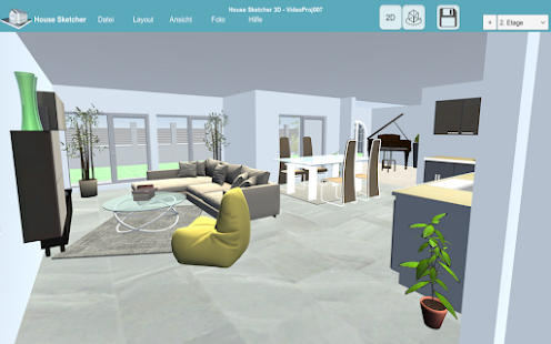 HOUSE SKETCHER | 3D FLOOR PLAN Screenshot