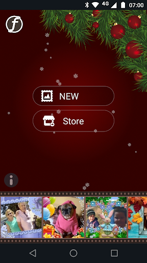 Android application Christmas Photo Frames screenshort
