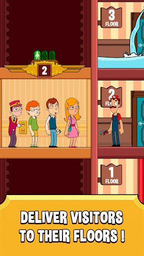 Hotel Elevator: Fun Concierge Simulator mania 1.1.9 screenshots 1