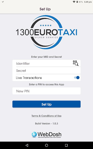 EuroTaxi Driver Screen 3